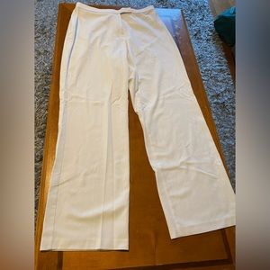 Investments white stretch women’s dress pants